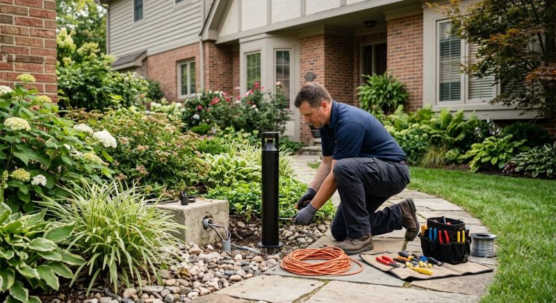 Outdoor Lighting Installation in Utah County, UT