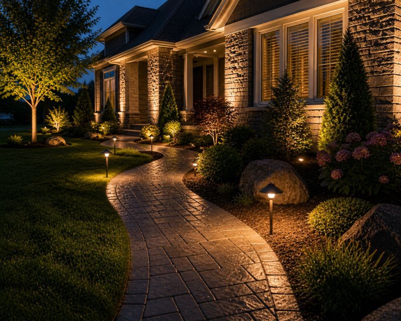 Pathway Lights Installation in Olathe, KS