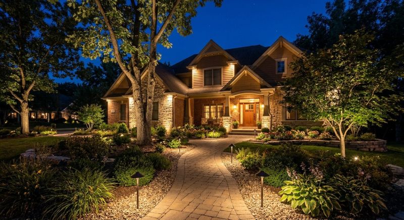 Terrace Lighting Installation in Alpharetta, GA
