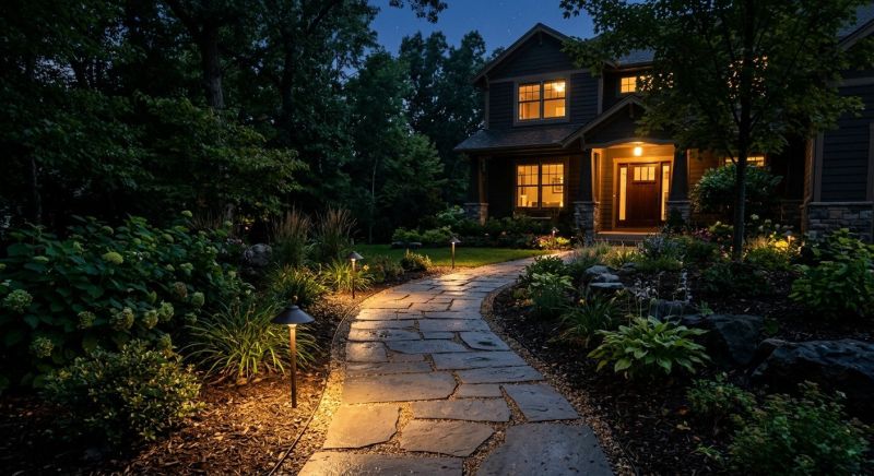 Walkway Lighting Installation in Denver County, CO